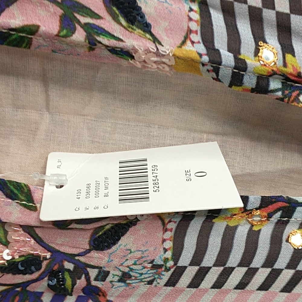 HTF Anthropologie Anastasia Maxi Dress Bhanuni by Jyoti Size 0 - Picture 10 of 10